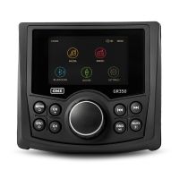 GME GR350BTB BLACK AM/FM COMPACT BLUETOOTH MARINE STEREO WITH US