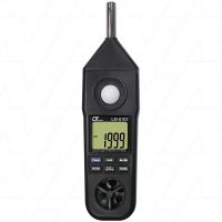 LM8102 SOUND LEVEL METER ANEMOMETER HUMIDITY TEMP LIGHT LUX