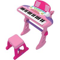 ELECTRONIC MUSICAL KEYBOARD PIANO PINK FOR KIDS
