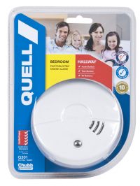 Smoke Alarm Fire Detector Quell Photoelectric long life Intelli