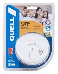 Smoke Alarm Fire Detector Chubb/Quell Ionisation Aus Certified