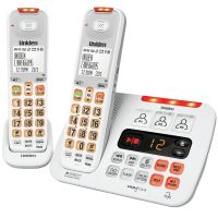 UNIDEN SSE45+1 WHITE CORDLESS PHONE SYSTEM