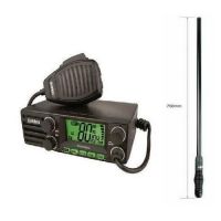 UNIDEN UH5050 H/DTY 12V & 24V 5W UHF RADIO + UNIDEN AT500BK 5.5D