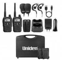 Uniden uh825-2tp 2 Watt Uhf HandHeld 2 Way Tradies pack Twin
