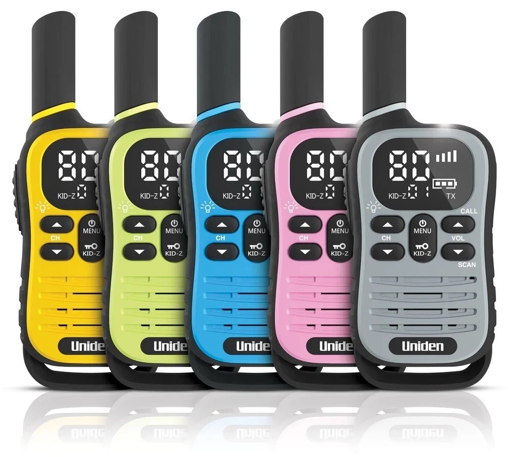 (image for) UNIDEN UH45-5 Max Walkie Talkie 2Way UHF Radio with Kid-Zone