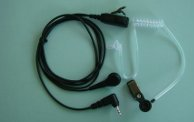 EARPIECE MIC AIRTUBE COVERT FOR UNIDEN UHF HH RADIOS 720SX ETC