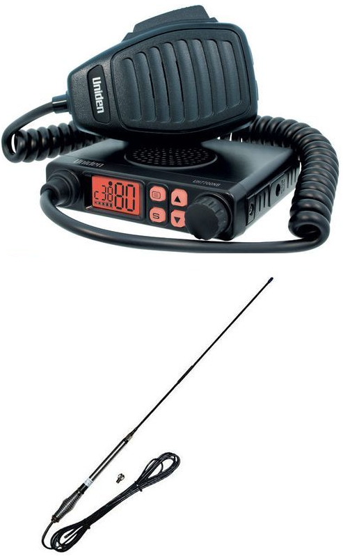 UNIDEN UH5000 NB+AT870 ANTENNA 80 CHANNEL UHF RADIO PACK