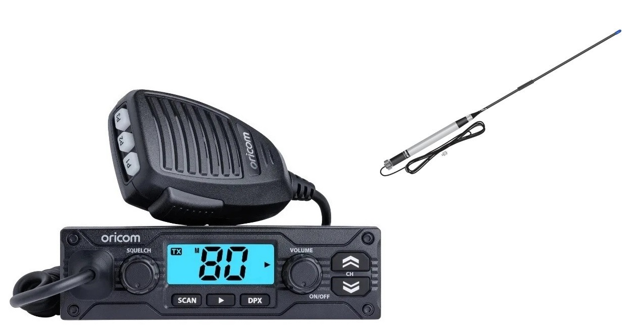 ORICOM UHF048 UHF RADIO 80 CHANNEL 5W IN VEHICLE COMPACT RADIO
