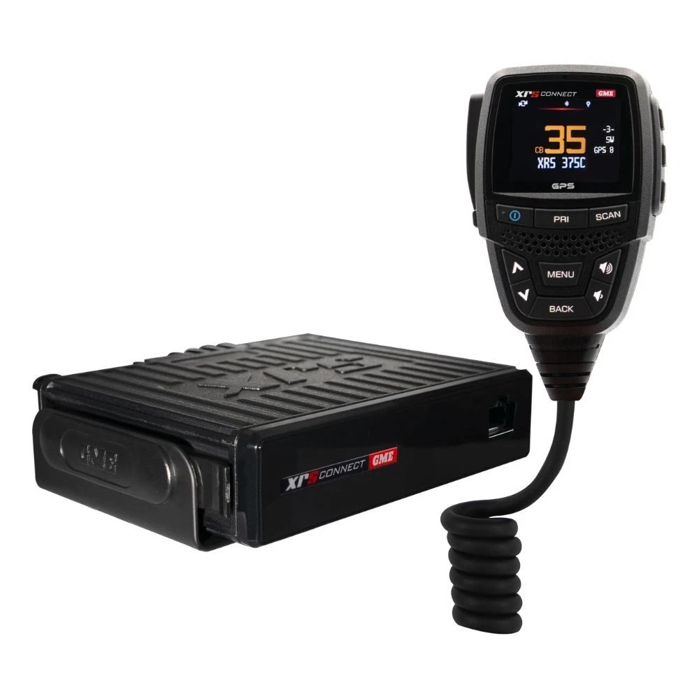 GME XRS Connect XRS 375C Heavy Duty Compact UHF CB Radio 80ch 5w 12v24v (image for) GME XRS Connect XRS 375C Heavy Duty Compact UHF CB Radio 80ch 5w 12v24v